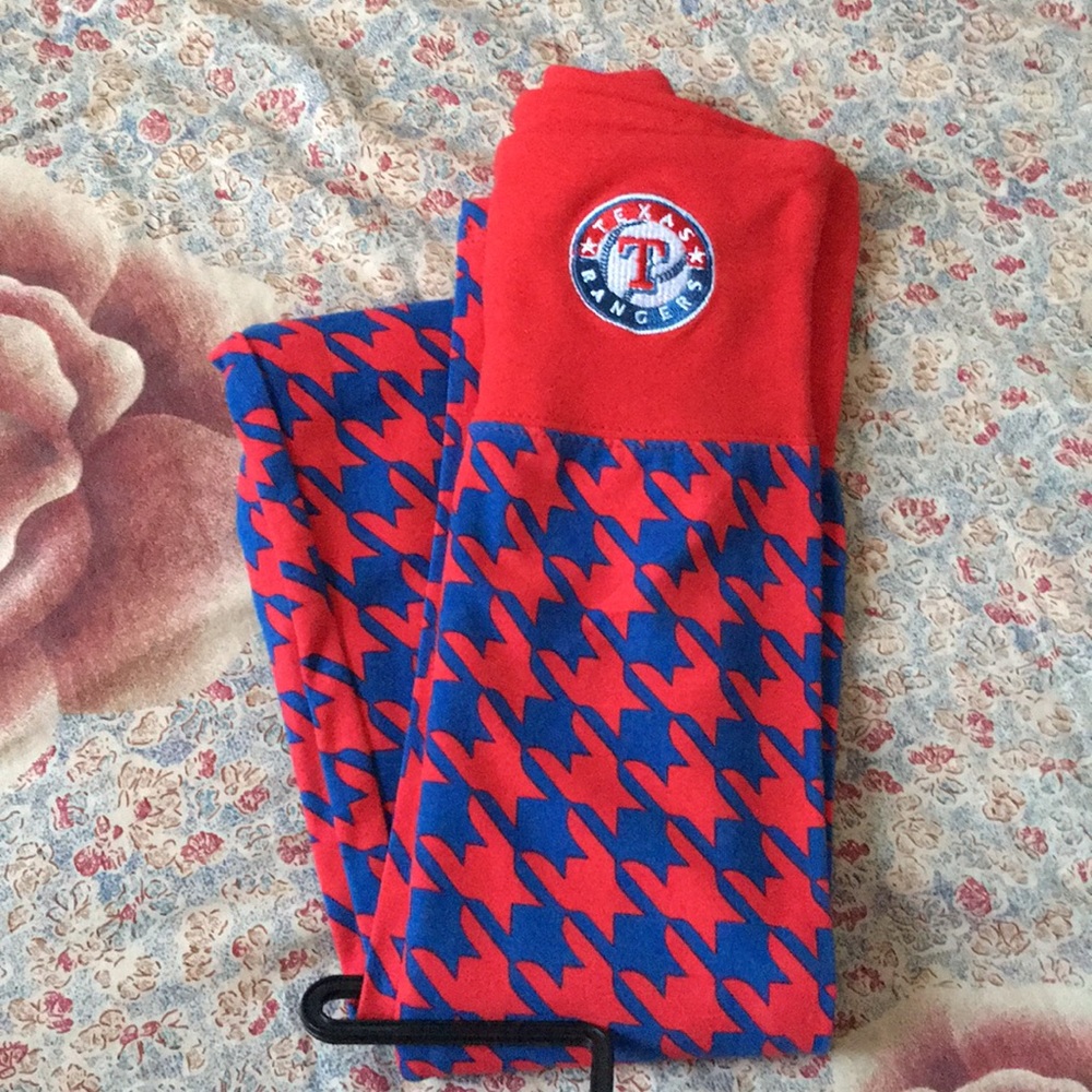 Loudmouth Texas Rangers leggings NWOT